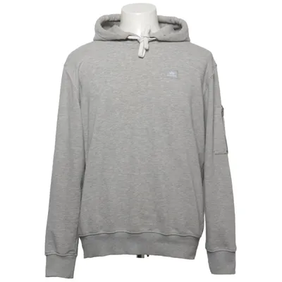 Huvtröja (Grå) från Alpha Industries Bomull, Polyester