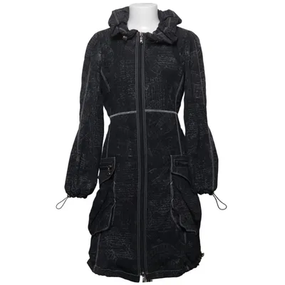 Manteau (Noir) de Armand Thiery Coton, Polyamide, Polyester