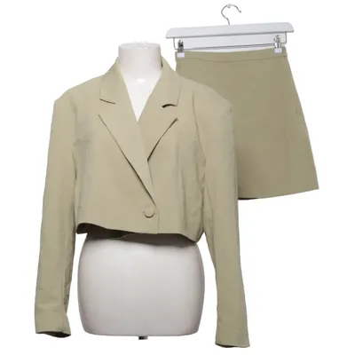 Tailleur jupe (Beige) de Mathilde Gøhler x NA-KD Élasthane, Polyester, Viscose