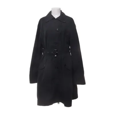Coat (Black) from Armani Jeans Cotton, Nylon