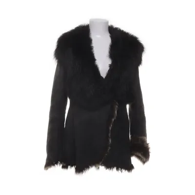 Shearlingjacka (Svart, Brun) från Amoress Päls