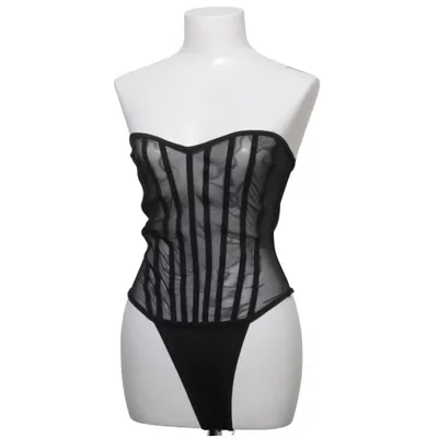 Underklädesbody (Svart) Bomull, Polyester