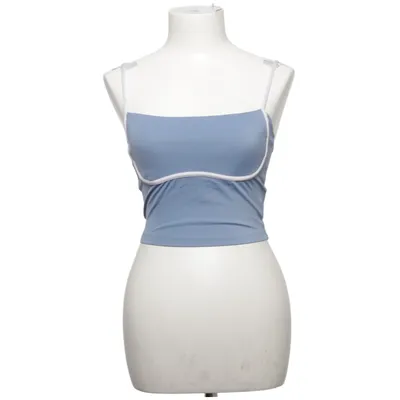 Crop top (Blue) from Gilly Hicks Elastane, Polyamide, Polyester, Polyurethane