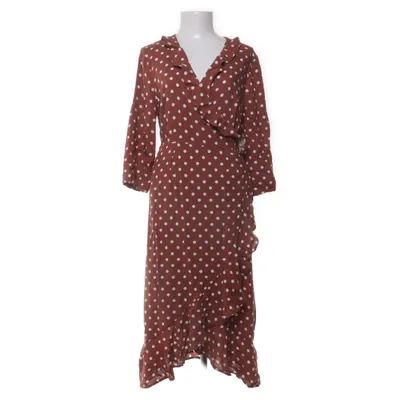 Wikkeljurk (Bruin, Wit) van KappAhl Viscose