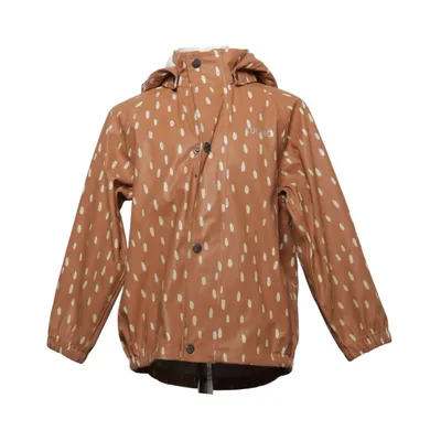 Veste imperméable (Marron, Blanc) de Kuling Polyester, Polyuréthane