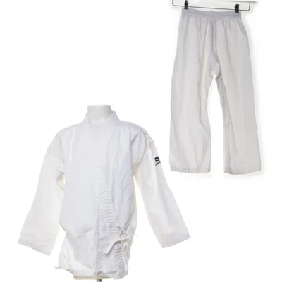 Vechtsport uniform (Wit) van Oxylane Katoen