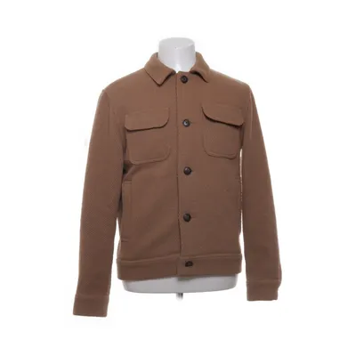 Overshirt (Bruin) van Les Deux Katoen, Polyester, Wol