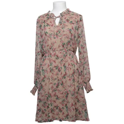 Dress (Beige, Multicolored) from ONLY Blue Denim Polyester