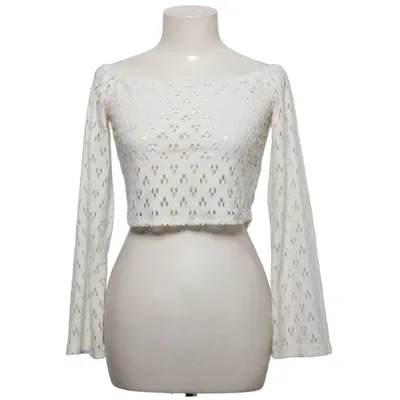 Sweater (Hvid) fra Pigalle Elastan, Polyester