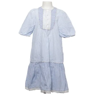 Robe (Bleu, Blanc) de Zara Coton