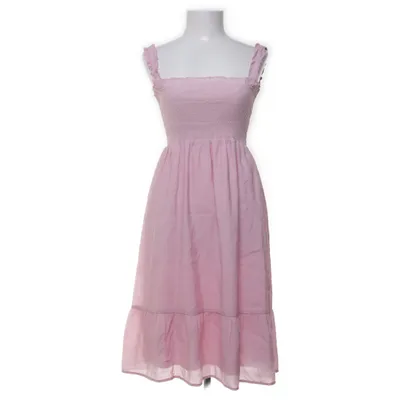 Jurk (Roze) van Gestuz Nylon, Viscose