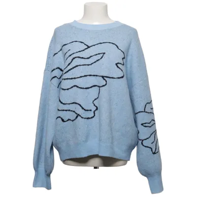 Sweater (Blå, Sort) fra Aware by Vero Moda Akryl, Elastan, Genanvendt polyester