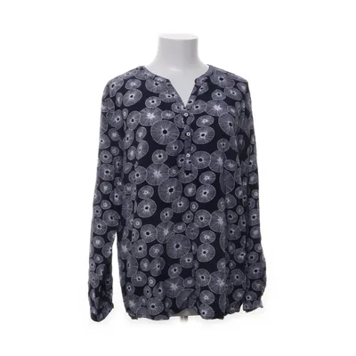 Blouse (Blue, White) from Gina Benotti Viscose