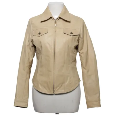 Læderjakke (Beige) fra Tomahawk