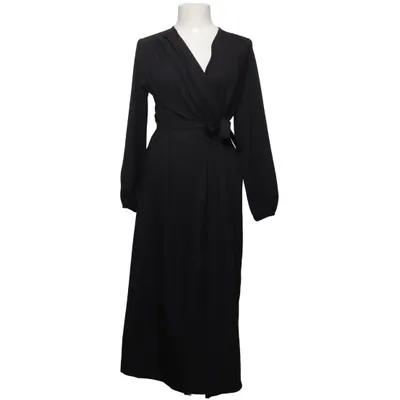 Omlottklänning (Svart) från Saga Elastan, Polyester
