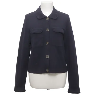 Cardigan (Blauw) van La Maille Sézane Merinowol