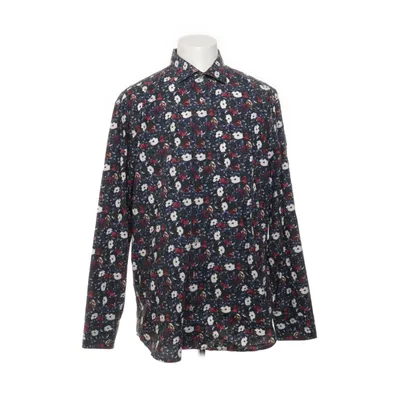 Shirt (Blue, Multicolored) from Oscar of Sweden Cotton