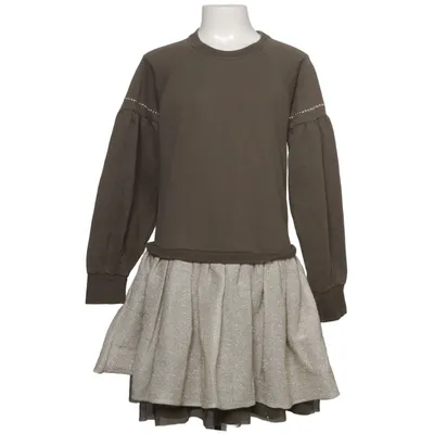 Jurk (Groen, Zilver) van OVS Katoen, Polyester