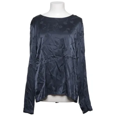 Blouse (Blauw) van Ahlvar Gallery Elastaan, Zijde