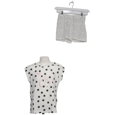 Pyjamasz (Hvid, Sort) fra ICA I Love Eco Økologisk bomuld