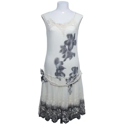 Dress (Beige, Black) from Miss Fuego Elastane, Viscose