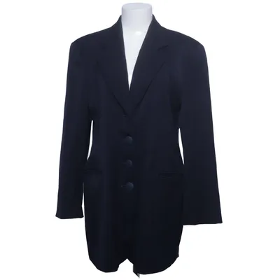 Blazer (Blue) from Laurèl Polyamide, Polyurethane, Wool