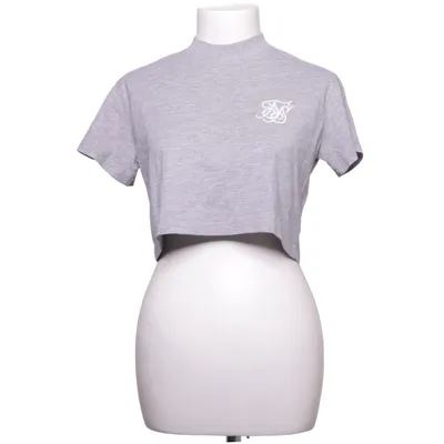 Crop top (Grå) fra SikSilk