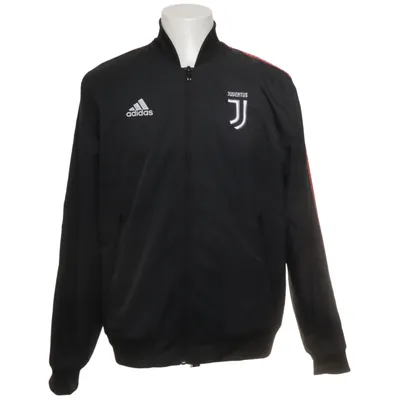 Träningsjacka (Svart, Röd) från Adidas Polyester