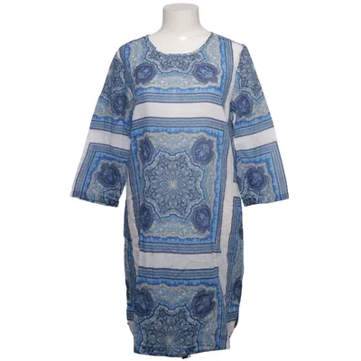 Robe (Bleu, Blanc) de Emily van den Bergh Coton