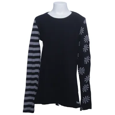 Langærmet t-shirt (Sort, Grå) fra Desigual Bomuld