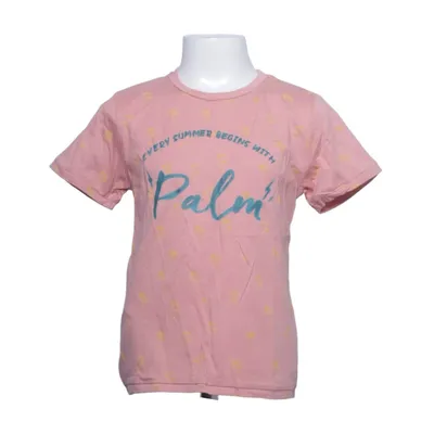 T-shirt (Pink, Gul, Orange) fra Mango Kids Bomuld