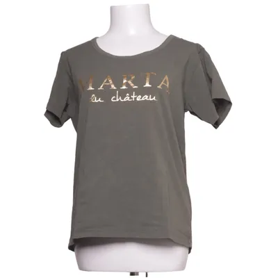 T-shirt (Grön) från Marta du Chateau Bomull, Elastan