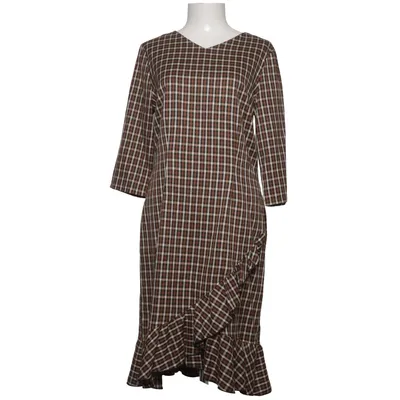 Klänning (Brun, Svart, Vit) från CF Polyester, Viskos
