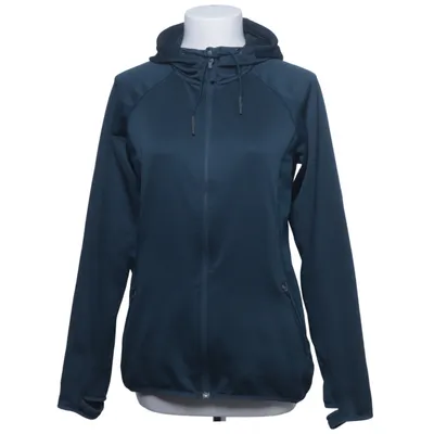 Hættetrøje (Petroleumsgrøn) fra H&M Sport Polyester, Elastan