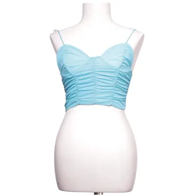 Crop top (Blå) från Gina Tricot