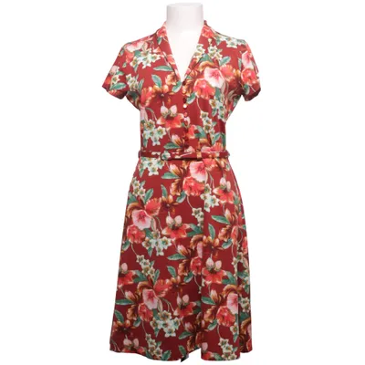 Klänning (Röd, Flerfärgad) från King Louie Elastan, Polyester