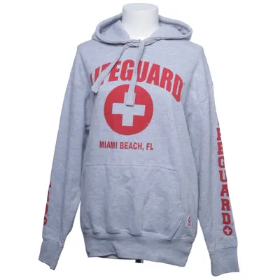 Huvtröja (Grå, Röd) från Lifeguard Bomull, Polyester