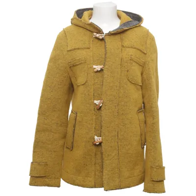 Dufflecoat (Gul) fra Exibit Polyester, Uld