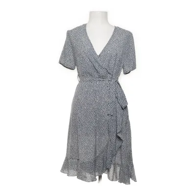 Wrap dress (Blue, White) from Missguided Maternity Polyester