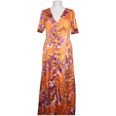 Maxi dress (Orange, Purple, Multicolored) from Retro & Icone Polyester