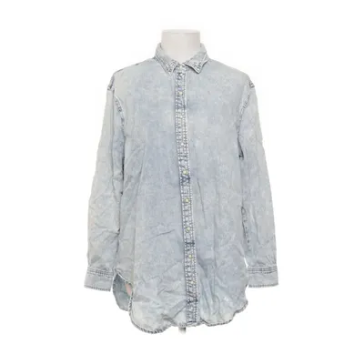 Denim blouse (Blauw) van Vero Moda Denim Katoen