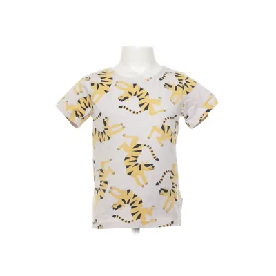 T-shirt (Beige, Flerfarvet) fra Polarn O. Pyret Bomuld, Elastan