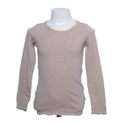 Langærmet t-shirt (Beige) fra Wheat Elastan, Modal, Økologisk bomuld