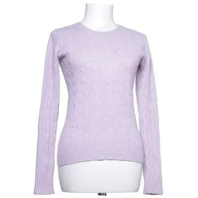 Sweater (Lilla) fra Soft Goat Kashmir