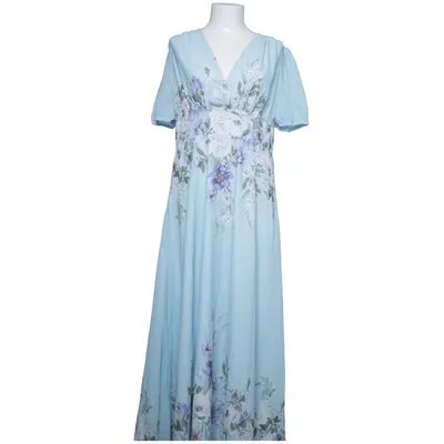 Maxi dress (Blue, Multicolored) from Shein Polyester