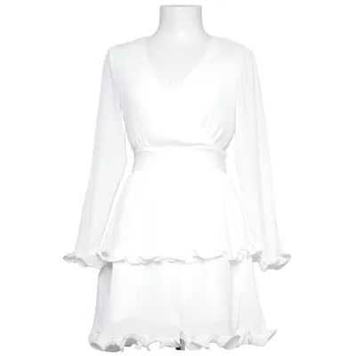 Omlottklänning (Vit) från Dennis Maglic Polyester