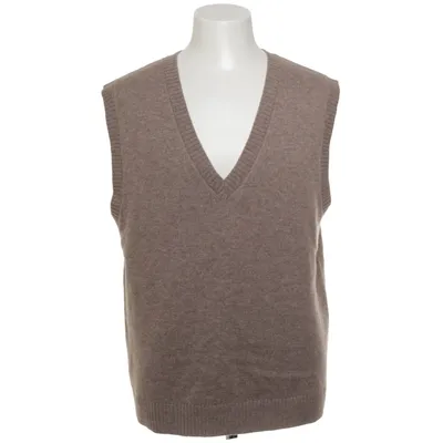 Pull sans manches (Beige) de John Henric Cachemire, Laine