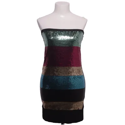 Robe de cocktail (Noir, Multicolore) de ADC Élasthane, Viscose