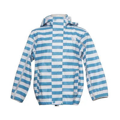 Regnjakke (Blå, Hvid) fra Steiff Polyester, Polyurethan