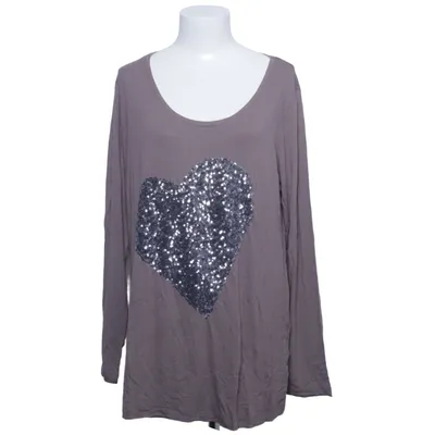 Langarmshirt (Braun) von Bonprix Collection Elasthan, Polyester, Viskose